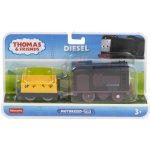 Mašinka Tomáš TrackMaster Motorized Railway Diesel s vagónkem – Zboží Dáma