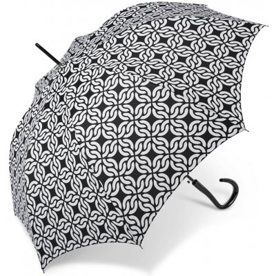 Pierre Cardin deštník dlouhý automatický Liaison Knot černý/bílý – Sleviste.cz