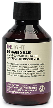 INSIGHT Damaged Restructurizing Shampoo 100 ml - šampon pro poškozené vlasy