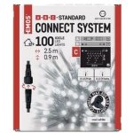 Emos D1CC02 Standard LED spojovací řetěz blikající rampouchy 2,5 m venkovní studená bílá – Hledejceny.cz