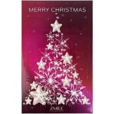 ZMILE COSMETICS Adventní kalendář Crystal christmass tree kosmetika – Sleviste.cz