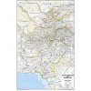 Nástěnné mapy National Geographic Afghánistán, Pákistán - nástěnná mapa 50 x 80 cm Varianta: bez rámu v tubusu, Provedení: laminovaná mapa v lištách