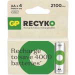 GP ReCyko AA 2100mAh 4ks 1032224210 – Zboží Živě