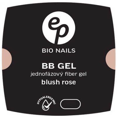 BIO nails BB Fiber BLUSH ROSE jednofázový hypoalergenní gel 15 ml