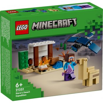 LEGO® Minecraft 21251 Stevova pouštní expedice