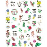 Samolepky na nehty Laser Leaf JO 1684 – Hledejceny.cz