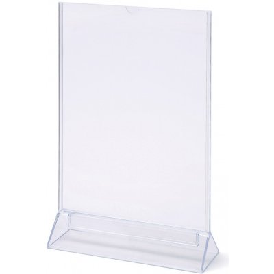 SCRITTO Plastový stojánek tvaru T economy A4 (210x297 mm) – Zboží Mobilmania