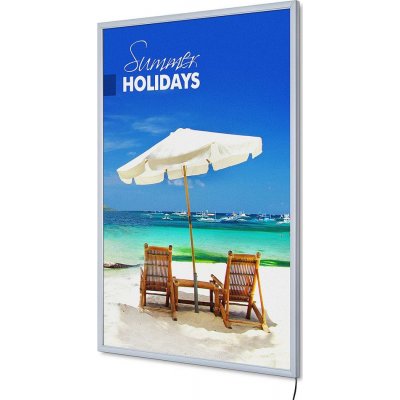 Jansen Display Světelný ekonomický LED klaprám 700 x 1000 mm – Zboží Živě