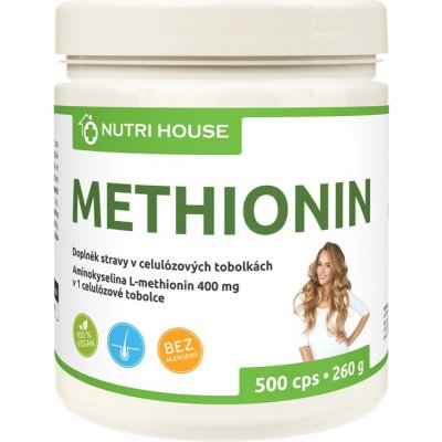 NutriHouse Methionin 500 kapslí – Hledejceny.cz