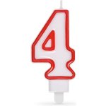 Wimex Dortová svíčka číslo 4 – Hledejceny.cz