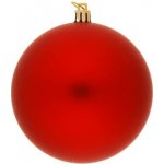 DECOLED Plastová koule prům. 30 cm červená matná – Zboží Dáma