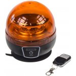 Stualarm AKU LED maják, 12x3W oranžový, dálkové ovládání, magnet, ECE R65 wlbat180RE | Zboží Auto