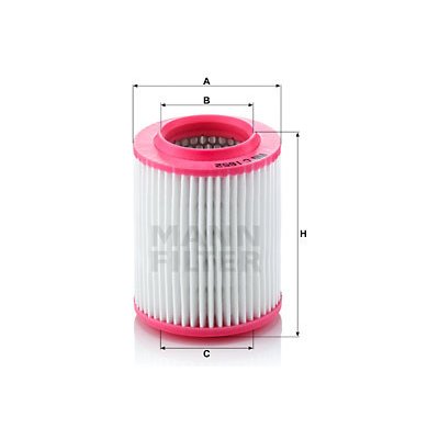 Vzduchový filtr MANN-FILTER C 1652 – Hledejceny.cz