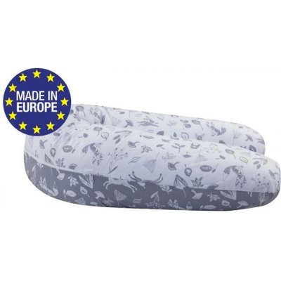 Bomimi ADOS kojící polštář LESNÍ ZVÍŘÁTKA ŠEDÁ – Zboží Dáma