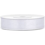 PartyDeco Bílá stuha 12 mm x 25 m (1 ks) – Zboží Dáma