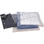 COMPACTOR Cestovní obal na oblečení Compactor sada 8 ks průhledných přepravních sáčků se zipem na trička a košile 30 x 45 cm