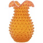 Váza 18cm – Hobnail – Ananas – oranžová – Hledejceny.cz