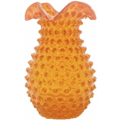 Váza 18cm – Hobnail – Ananas – oranžová – Hledejceny.cz