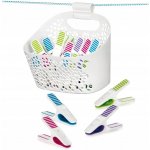Clean Kit Kolíčky na prádlo v košíku 20 ks – Zboží Dáma