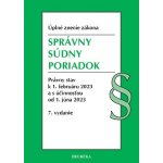 Správny súdny poriadok - Heuréka – Zbozi.Blesk.cz