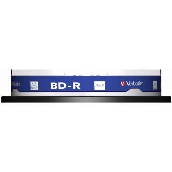 Verbatim BD-R 25GB 4x, M-Disc, printable, spindle, 10ks (43825)