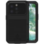 LOVE MEI extra odolné proti nárazu, vodě a prachu pro iPhone 16 Pro Max - černé – Sleviste.cz