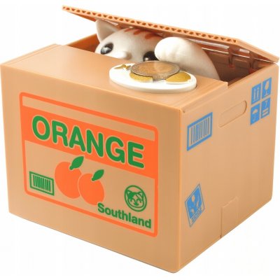 Pokladnička interaktivní kočička krade dětské mince – Sleviste.cz