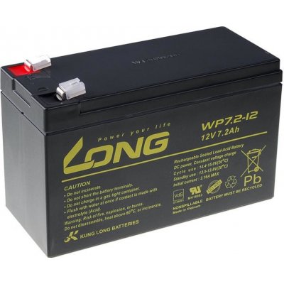 Long 12V 7,2Ah F2 WP7.2-12 F2