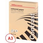 Barevný papír Office Depot Contrast A3 lososová 80 g 500 listů – Zbozi.Blesk.cz