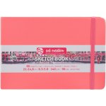 Talens Art Creation Skicák Art Creation v pevné vazbě Coral Red V 21 x 14,8 – Sleviste.cz