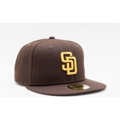 New Era 59FIFTY MLB Authentic Performance San Diego Padres Fitted Team Color Fitted – Zboží Mobilmania