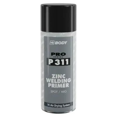 HB BODY zinc spot mig 425 - 1k antikorozní základní zinková barva černá ve spreji 400ml | Zboží Auto