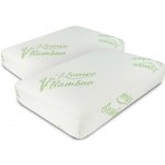 Romeo Polštář neprofilovaný MEMORY BAMBOO 60x40 sada 2 ks – Zboží Dáma