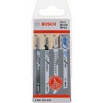 Bosch Wood+Metal 15-dílná sada pilových plátků na dřevo a kov do kmitací pily 2607011437 – Hledejceny.cz