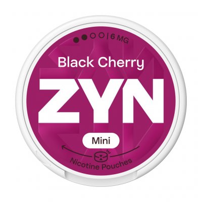 ZYN BLACK CHERRY 6 mg 20 sáčků – Zboží Dáma