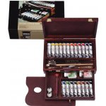 akrylové barvy Rembrandt Box Master / 20x40 ml + příslušenství – Hledejceny.cz