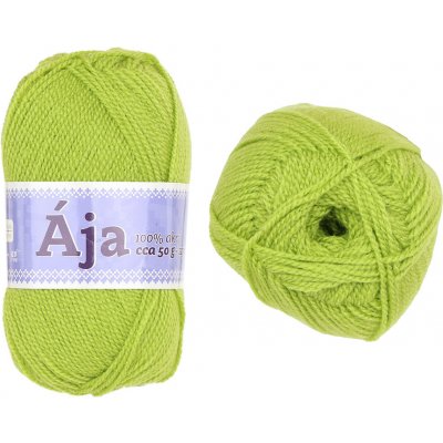 N.G.M. RANDA S.R.O. Příze Ája - akryl Ája: 965 Zelená hrušková – Zboží Dáma N.G.M. RANDA S.R.O. Příze Ája - akryl Ája: 965 Zelená hrušková – Zboží Dáma