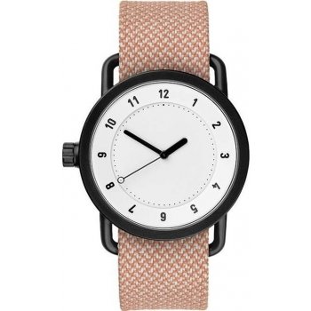 TID Watches No.1 White / Salmon Twain Wristband