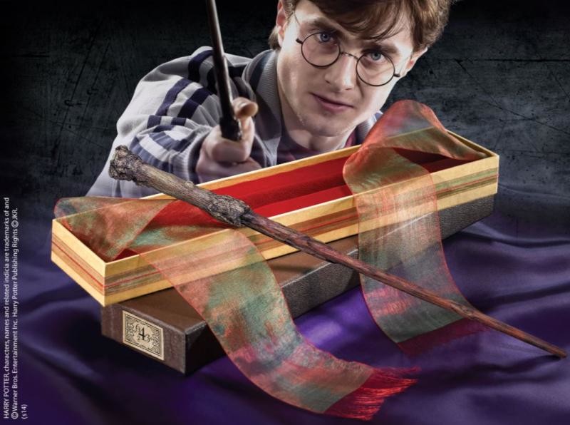 Noble Collection Hůlka Harryho Pottera s krabičkou od Ollivandera