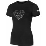 Zulu Merino 160 Short Heart černá – Zboží Dáma