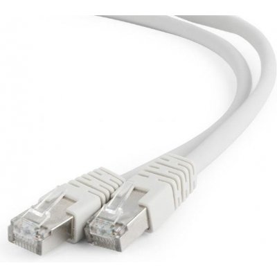 Gembird PP6A-LSZHCU-0.5M patch, RJ45, cat. 6A, SFTP, LSZH, 0.5m, šedý – Zboží Živě