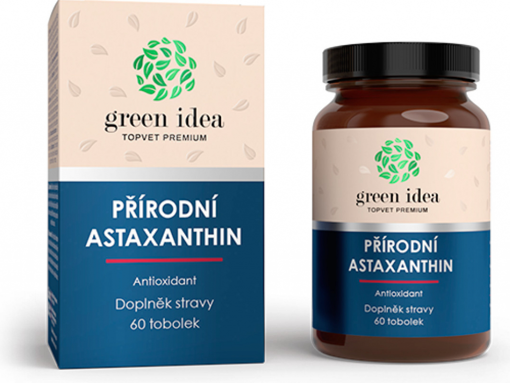 Green Idea Astaxanthin přírodní antioxidant 60 tablet