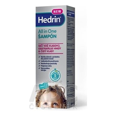 Hedrin All in One šampon proti vším 100 ml – Zboží Dáma