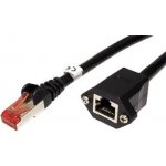 Goobay 21.92.0251 FTP, patch, prodlužovací kat. 6, RJ45 M-F, 1m, černý – Zboží Živě