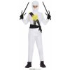 Dětský karnevalový kostým Guirca Bílý ninja bojovník