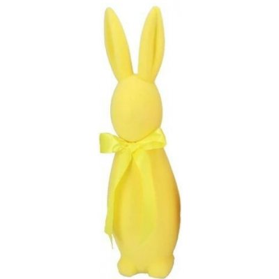 daan kromhout Žlutý veliký zajíc s mašlí Bunny Easter Flock XL - 20*20*70 cm – Hledejceny.cz