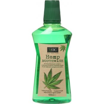 Xoc Hemp Mouthwash ústní voda s konopným extraktem 500 ml