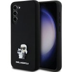 Karl Lagerfeld Silicone Samsung Galaxy S23 Plus Karl&Choupette kovový odznak KLHCS23MSMHKCNPK – Sleviste.cz
