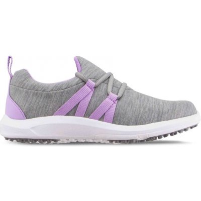 Footjoy Leisure Slip-On Wmn grey/orchid – Zboží Dáma