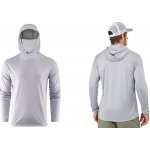 Grundéns triko Tough Sun Masked Hoodie Mist – Zboží Dáma